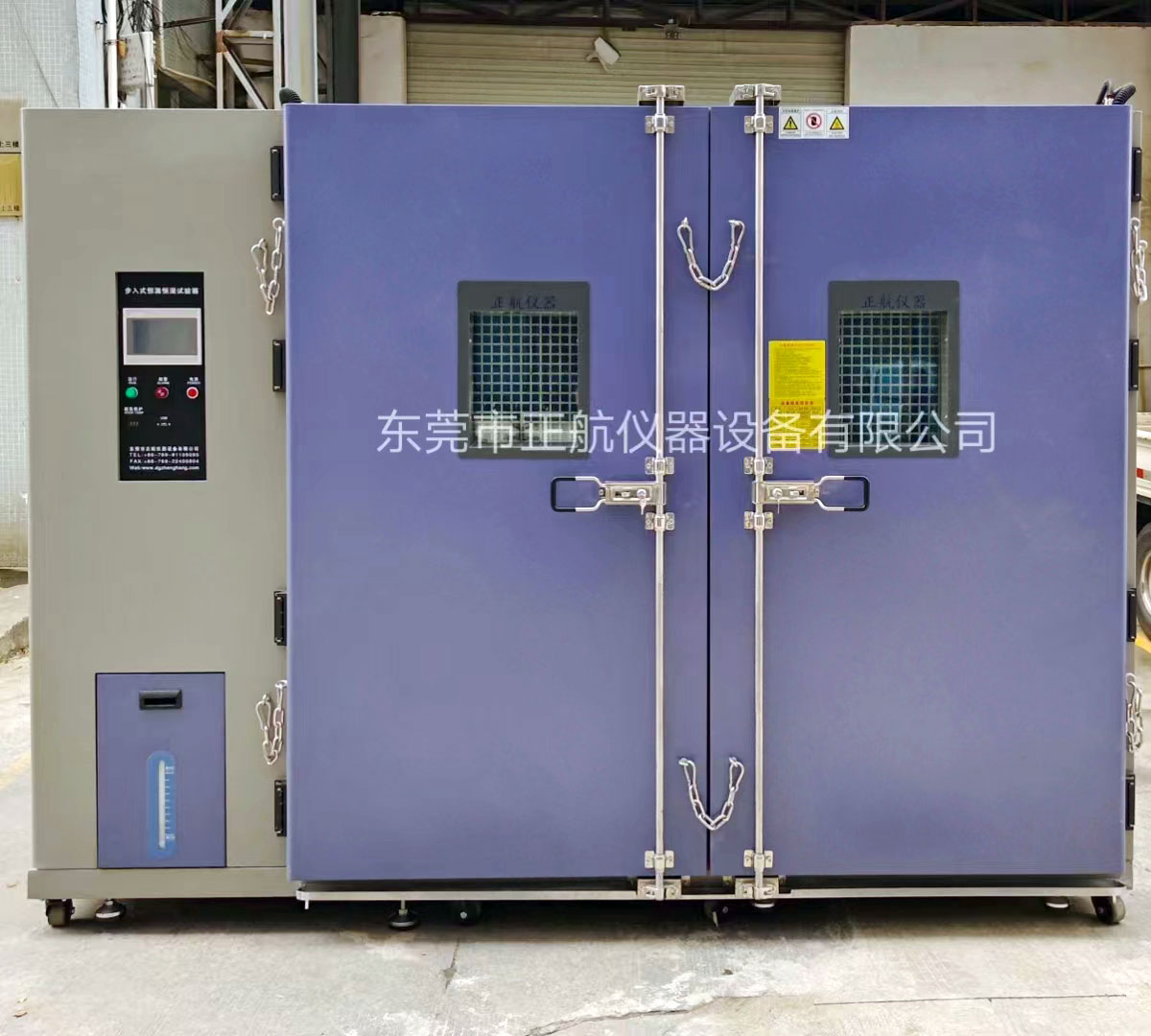 6立方防爆步入式恒温恒湿箱发货广州新能源储能产品客户公司